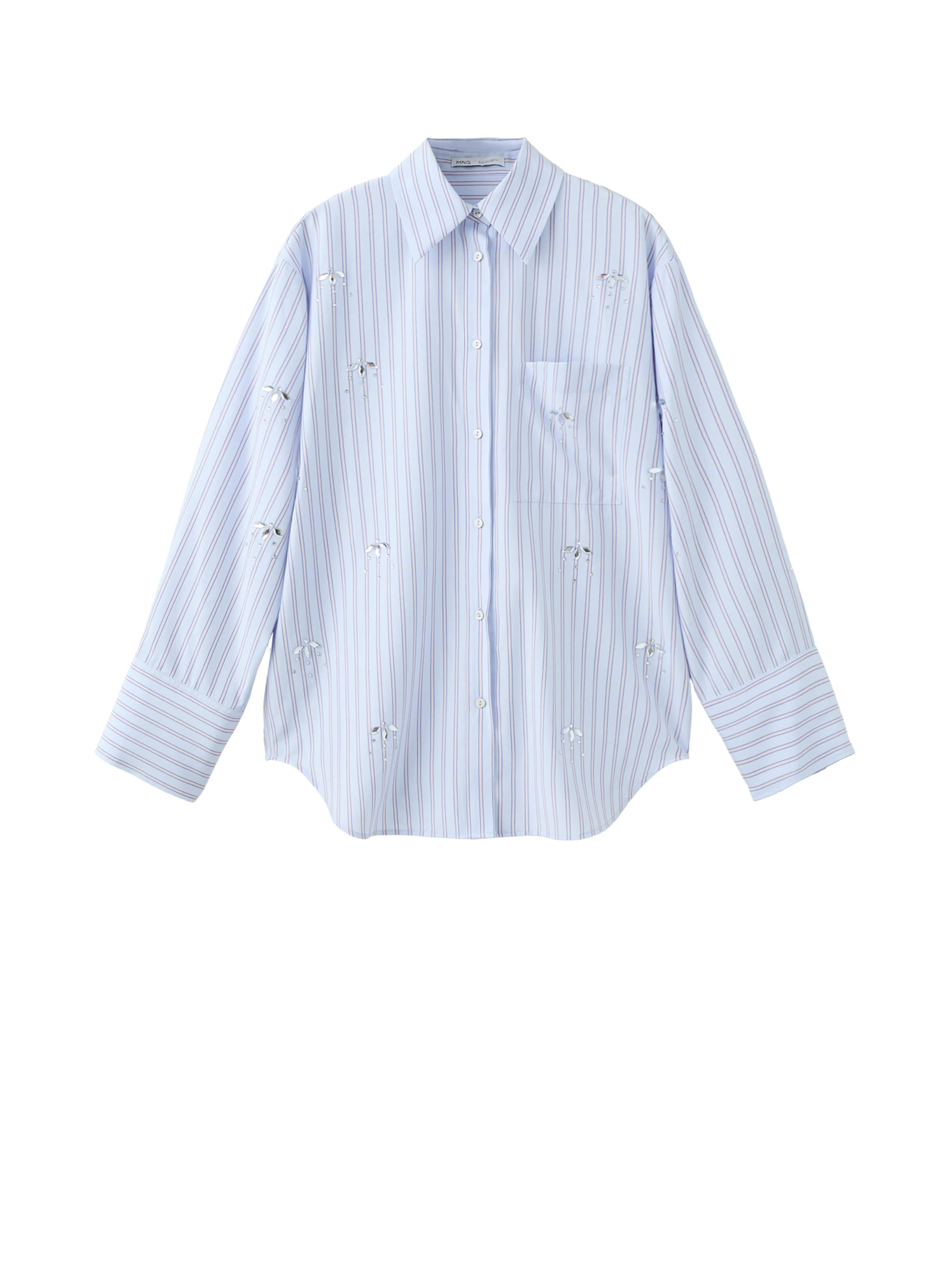 MANGO Halenka – modrá: přední strana