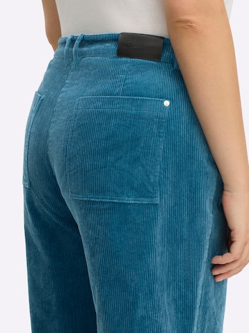 SHEEGO Zvonové kalhoty Kalhoty – modrá