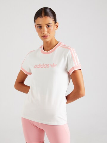 T-shirt ADIDAS ORIGINALS en blanc : devant