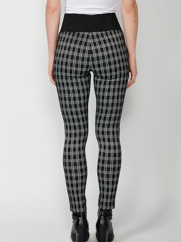 KOROSHI - Skinny Calças em preto