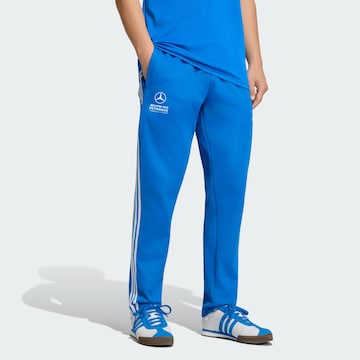 Regular Pantalon de sport 'Mercedes-AMG Petronas Formula 1 Team' ADIDAS PERFORMANCE en bleu : devant