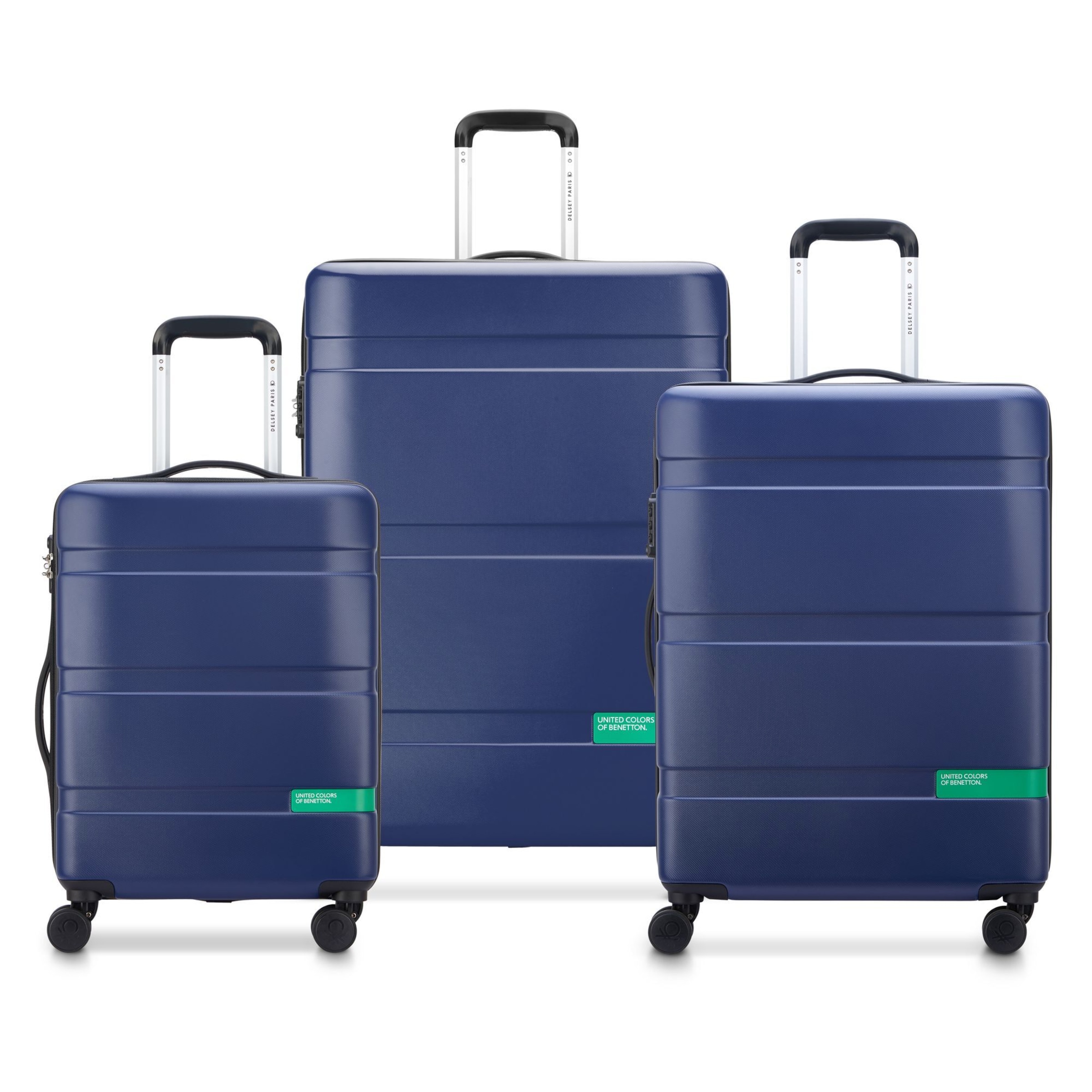 Delsey Paris Suitcase Set in Blue: front