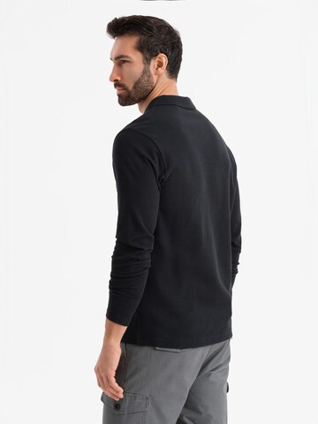 Ombre Shirt in Black