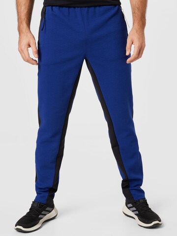 ADIDAS PERFORMANCE Regular Sporthose in Blau: Vorderseite