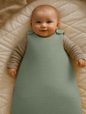 PAPATE Sovepose 'Organic Cotton Winter Sleeping Bag' i grøn