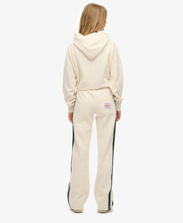 Loosefit Pantalon 'Essentials' Superdry en beige