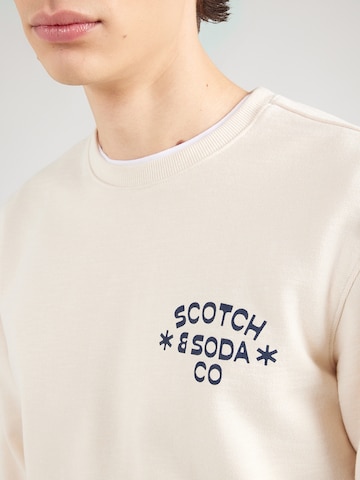 SCOTCH & SODA Sweatshirt i gul