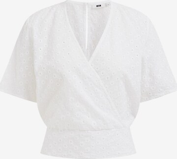 WE Fashion Bluza | bela barva: sprednja stran