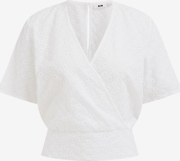 WE Fashion - Blusa em branco: frente