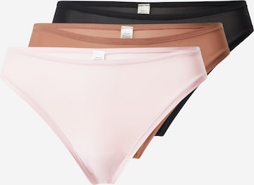 Lindex Стринги в Коричневый: спереди