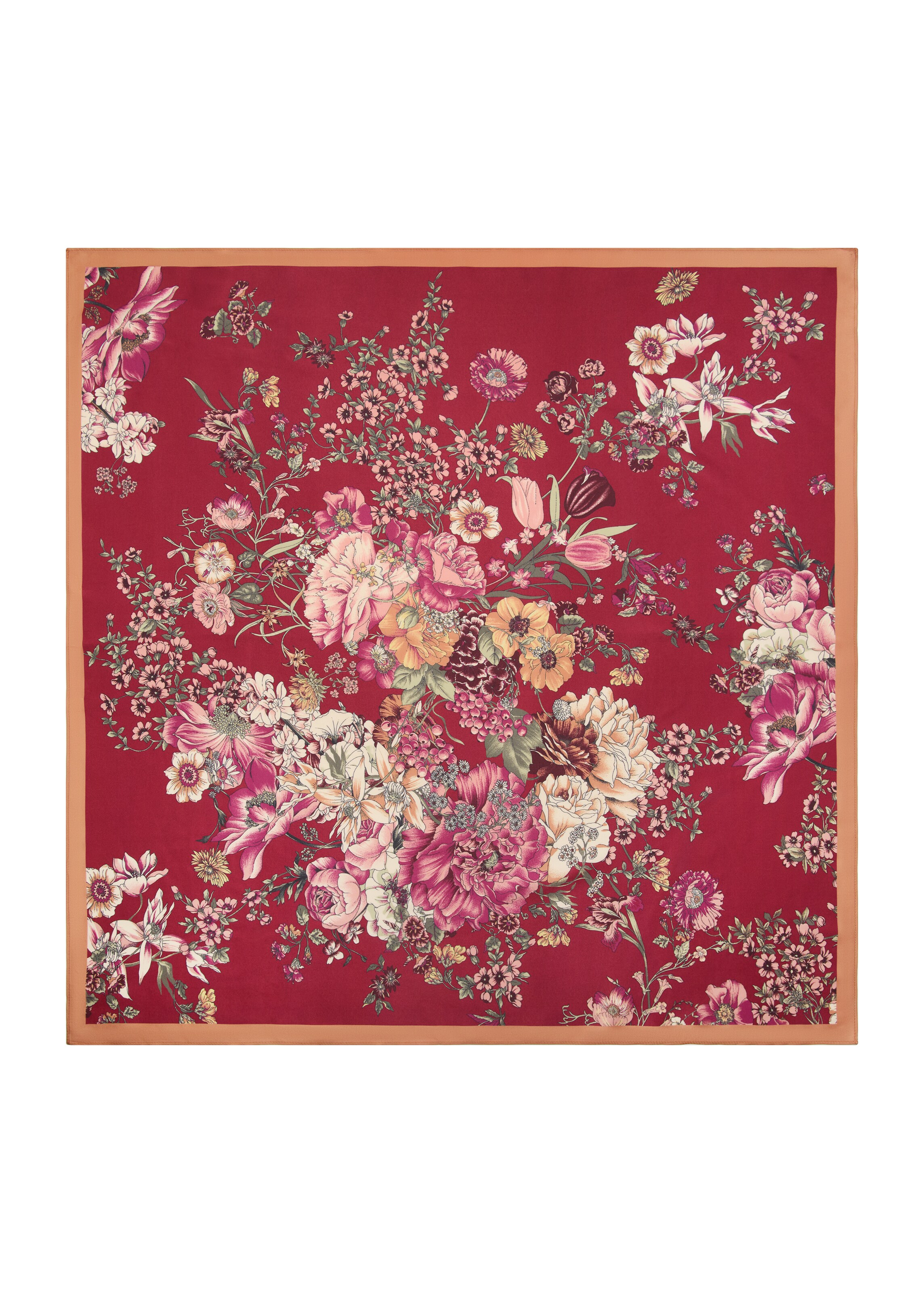 Foulard 'MARLA' MANGO en rouge : devant