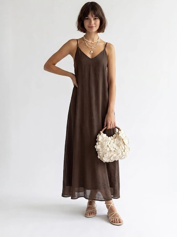 MixRay - Vestido em castanho