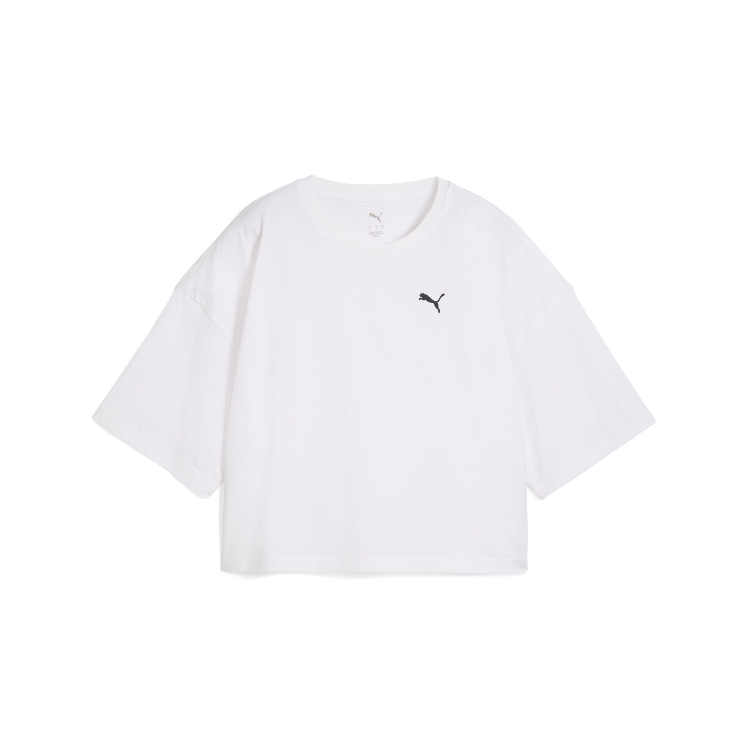 PUMA Oversized shirt 'Wardrobe Ess' in White: front