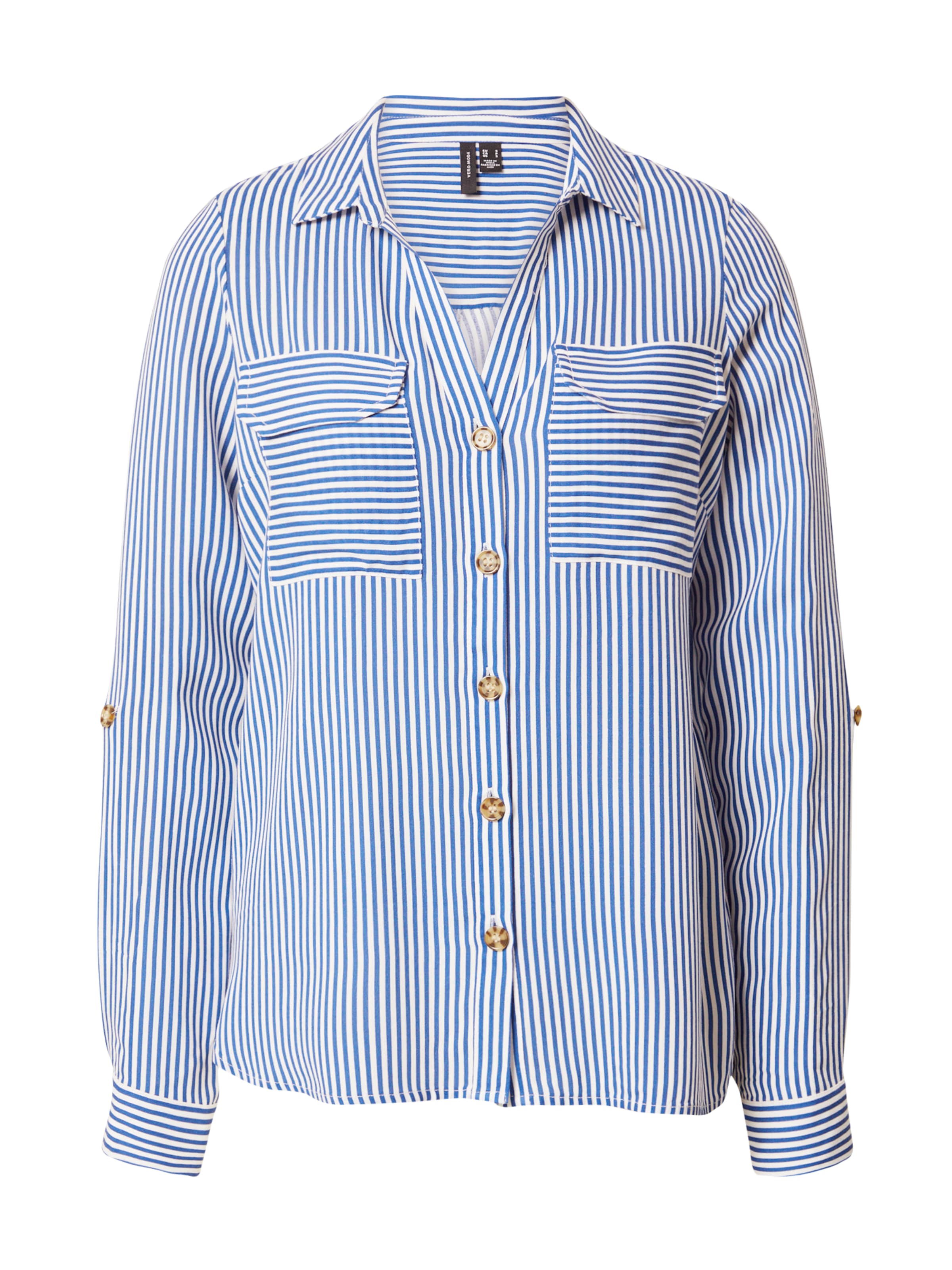 VERO MODABluza 'VMBumpy' - plava boja: prednji dio