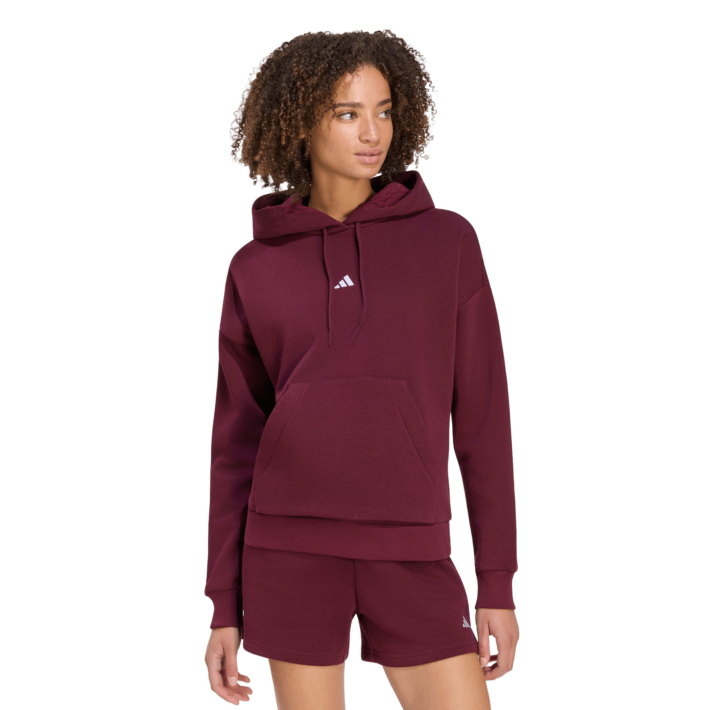 ADIDAS SPORTSWEAR Спортивный свитшот 'Essentials' в Коричневый: спереди