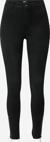 Skinny Jeans 'ROYAL' di ONLY in nero: frontale