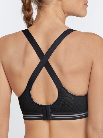 SCHIESSER Minimiser Bra 'High Impact' in Black