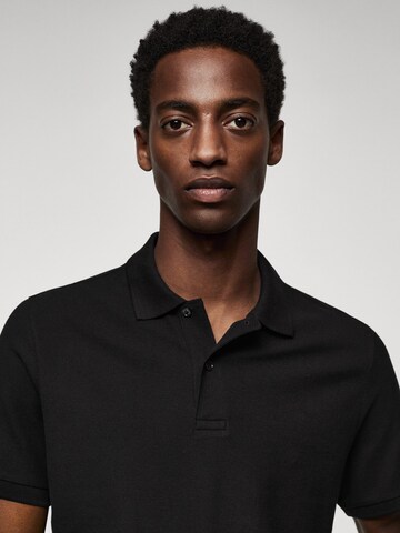 MANGO MAN Shirt 'REA' in Zwart
