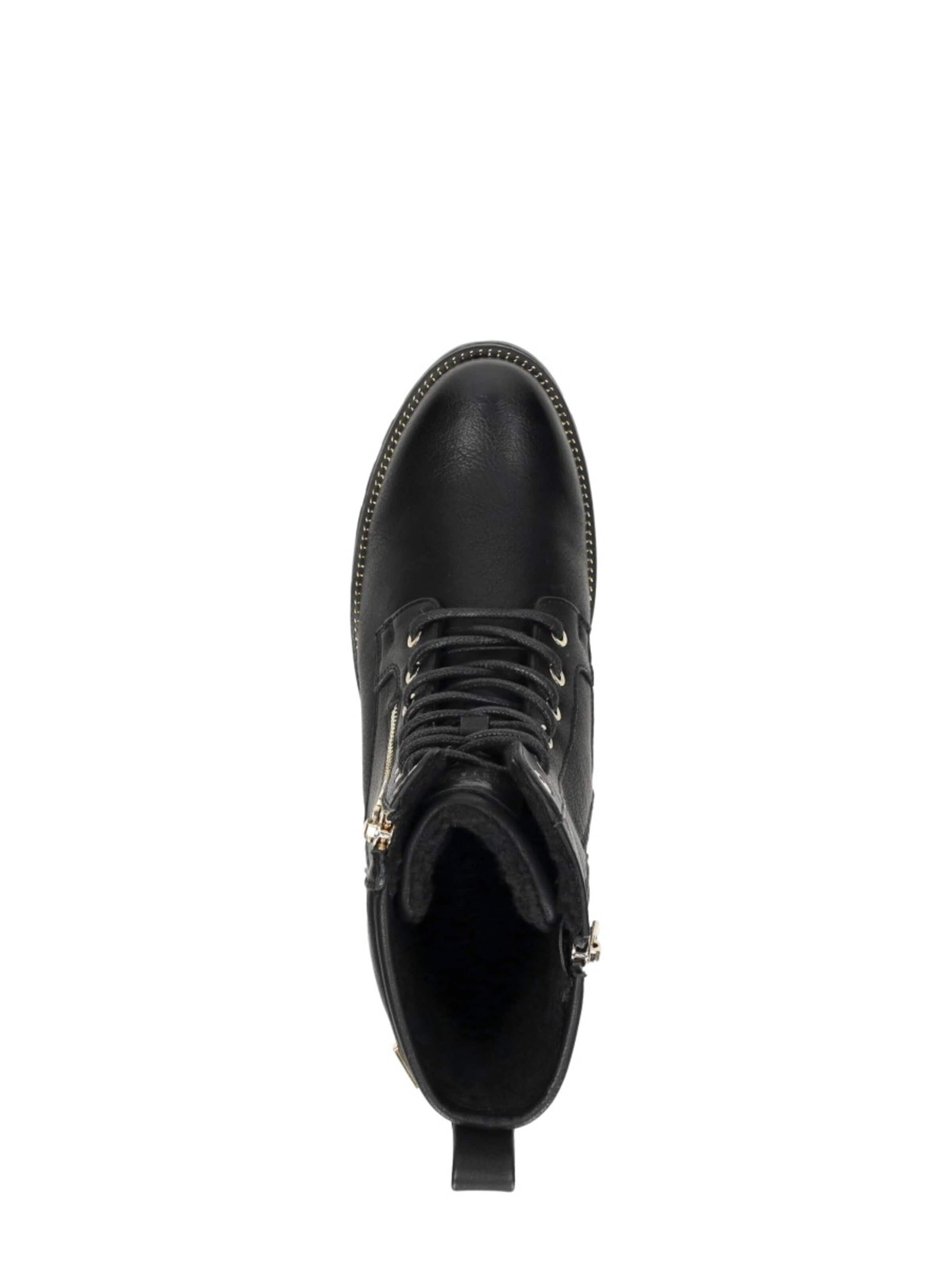 Chaussure à lacets 'Veterschoenen Hoog' MUSTANG en noir