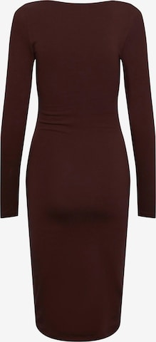 PIECES Dress 'SOFFI' in Brown