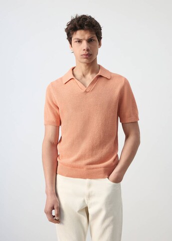 MANGO MAN Sweater 'Tamariua' in Orange: front