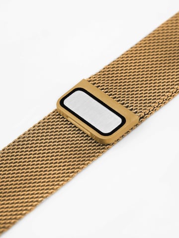 HIRSCH Armbänder - Reloj digital 'Milanaise for Apple Watch' en oro