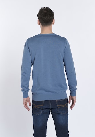 DENIM CULTURE Sweater ' TITO ' in Blue