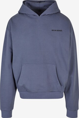 9N1M SENSE Sweatshirt 'Essential' in Blauw: voorkant