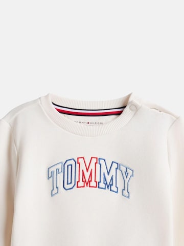 Felpa di Tommy Hilfiger Kids in bianco