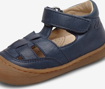 NATURINO Offene Schuhe 'WAD' in Blau: Vorderseite