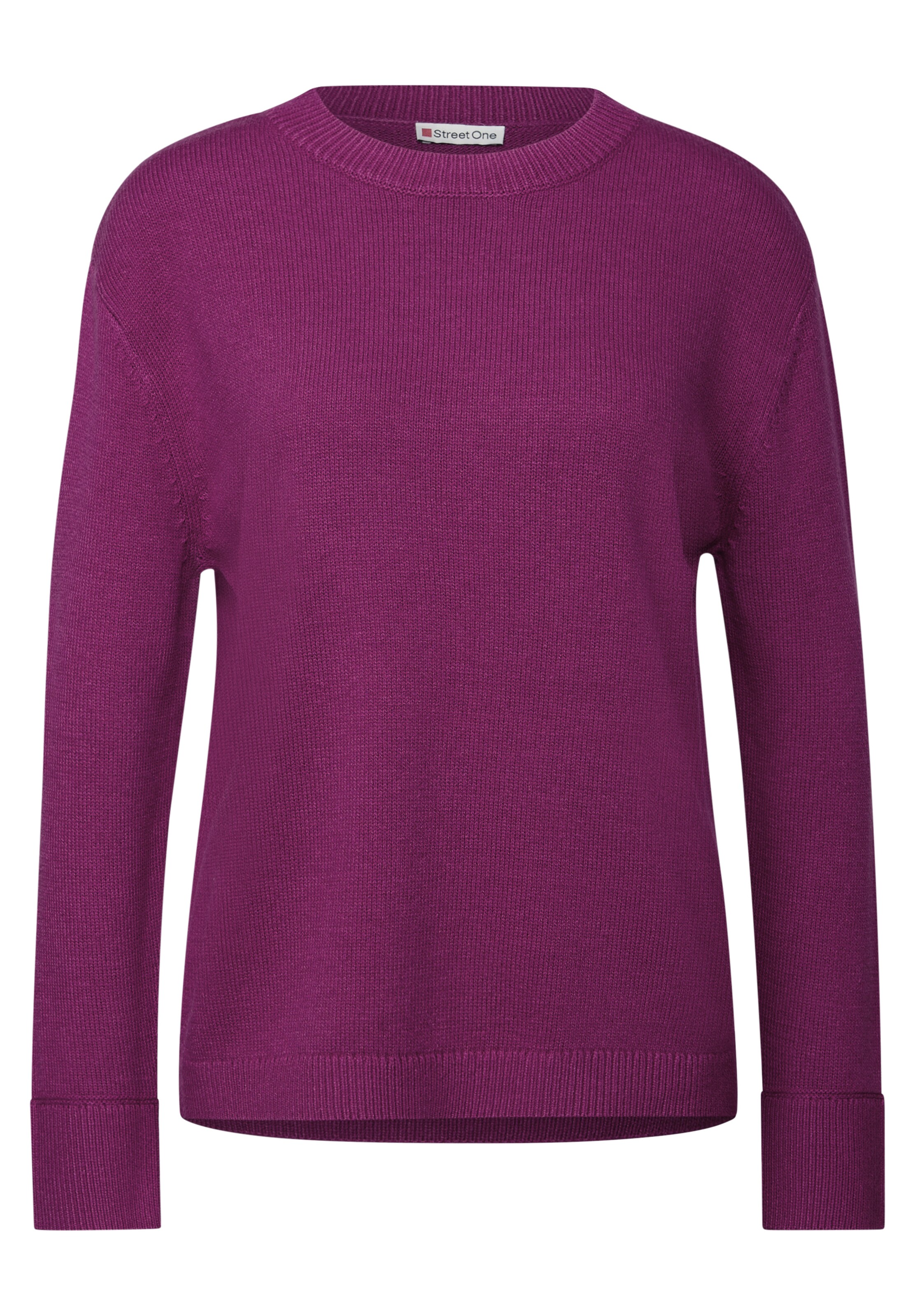 STREET ONE Pullover in Lila: Vorderseite
