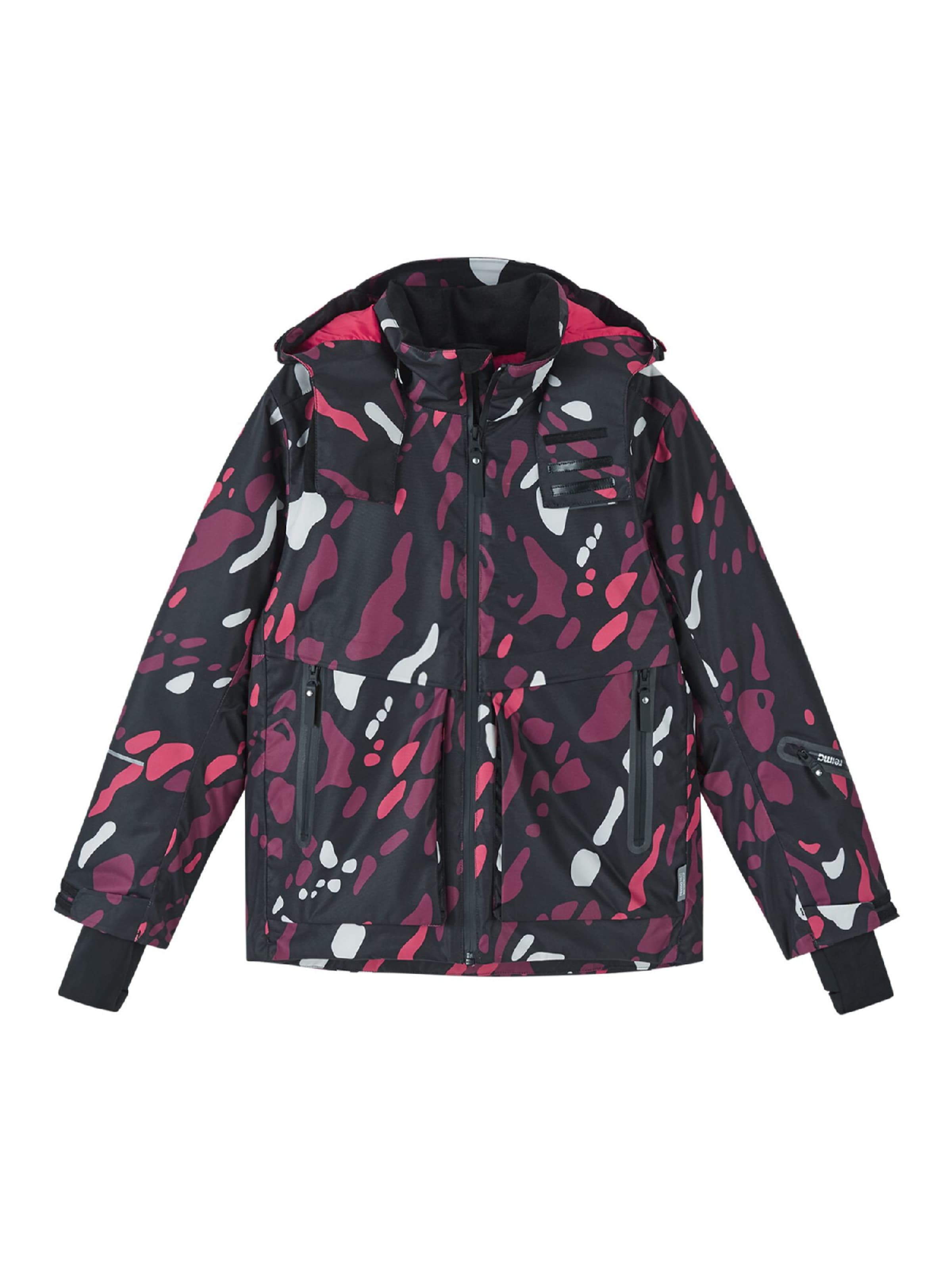 Reima Between-season jacket in Black: front