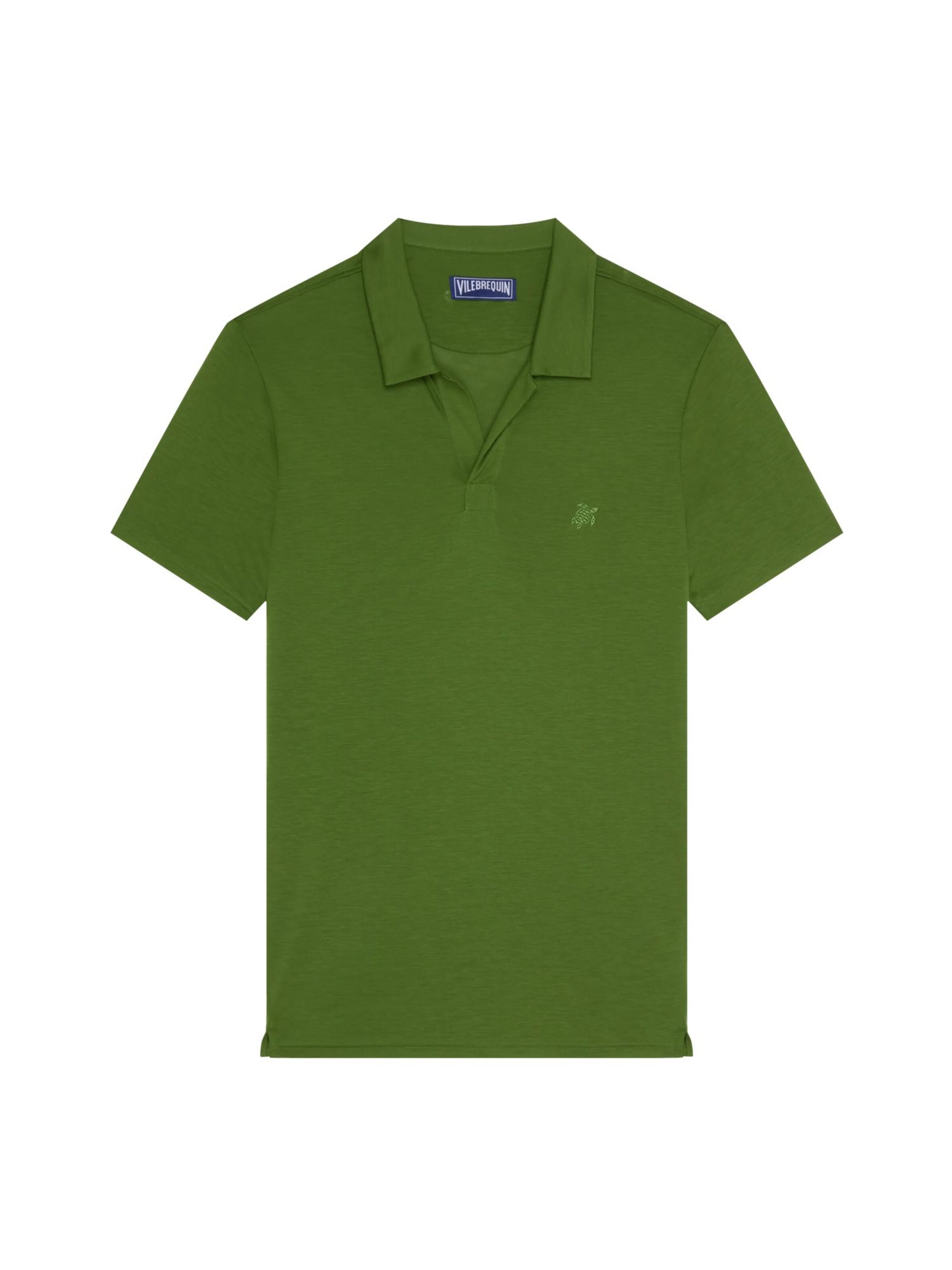 Vilebrequin Shirt in Green: front