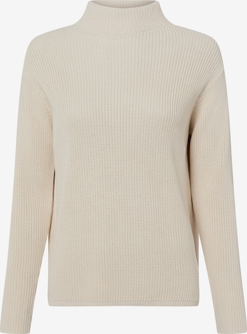 Pull-over Marie Lund en blanc : devant