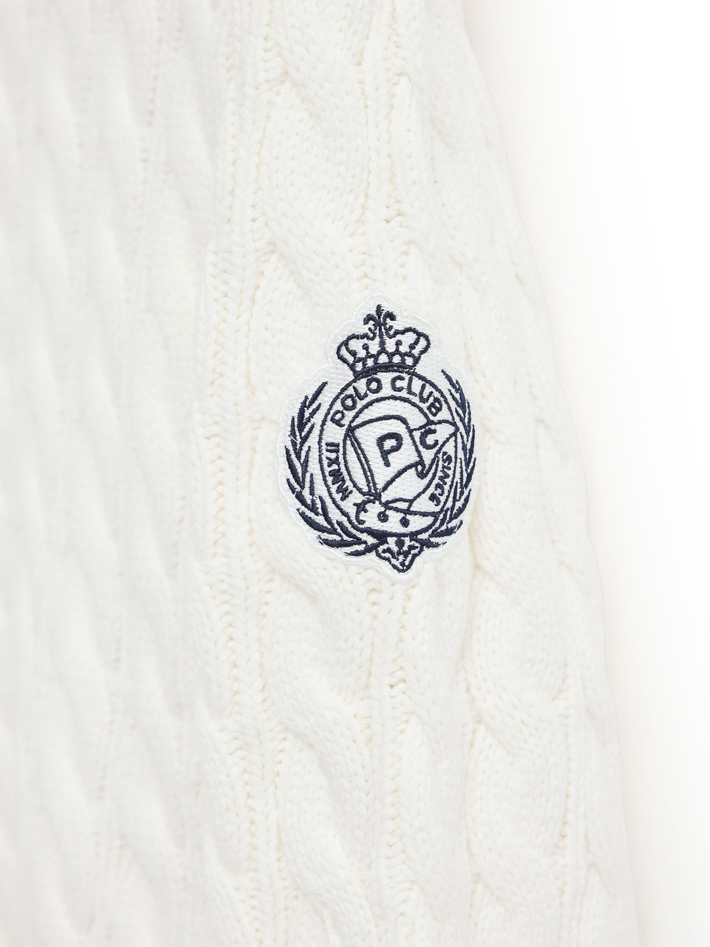 Polo Club Pullover in Braun