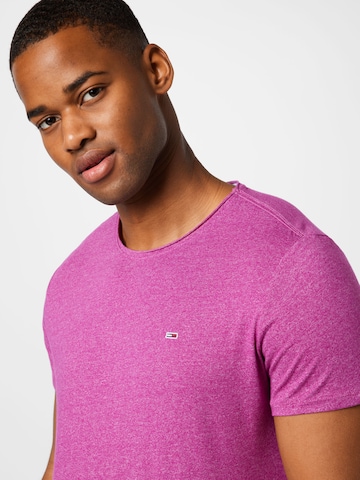 T-Shirt 'Jaspe' Tommy Jeans en violet