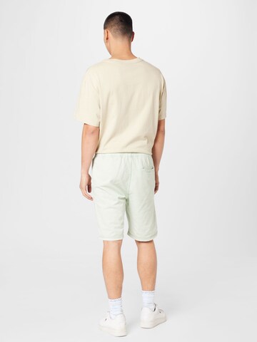 BLEND Normální Kalhoty – zelená