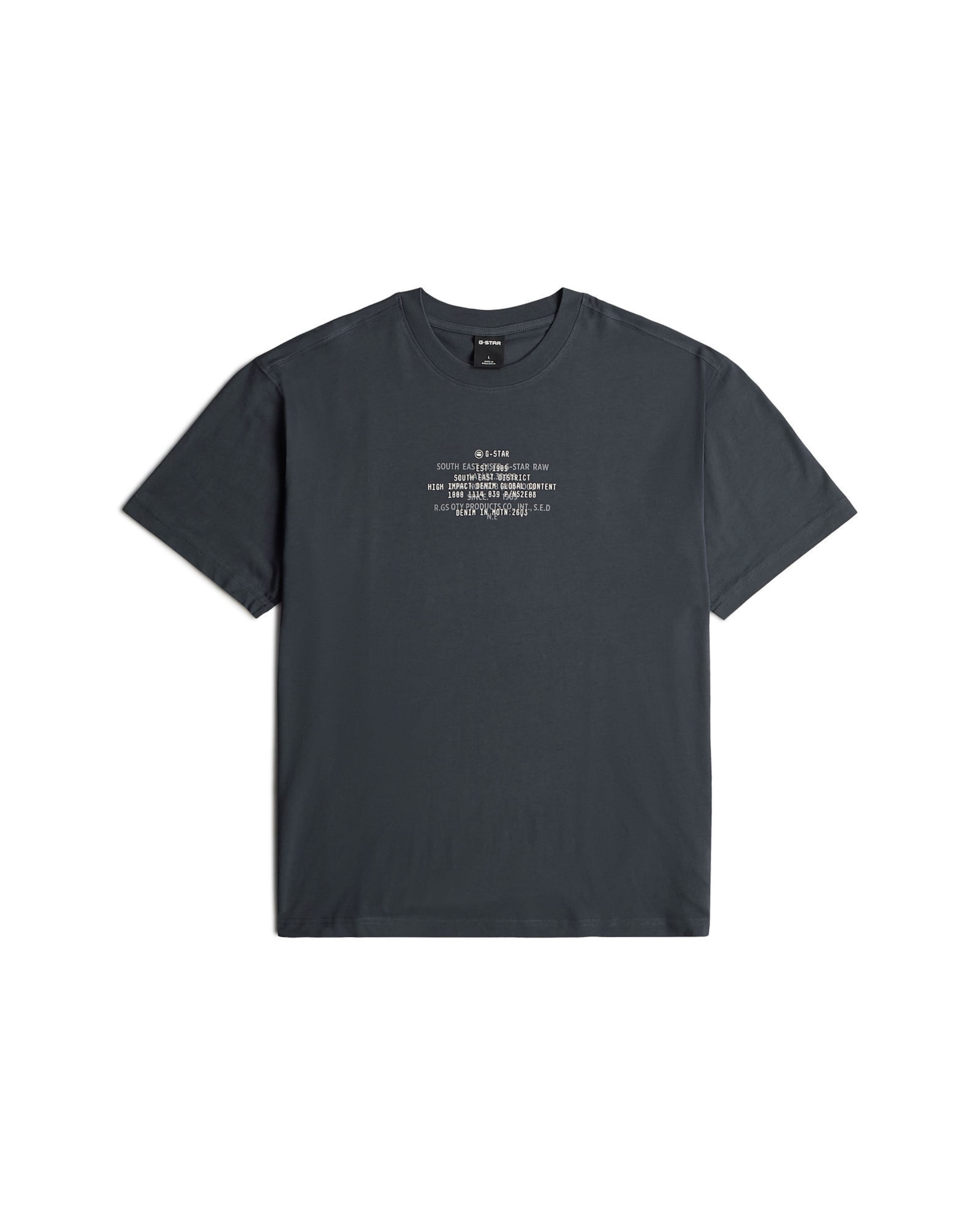 T-Shirt G-STAR en bleu : devant