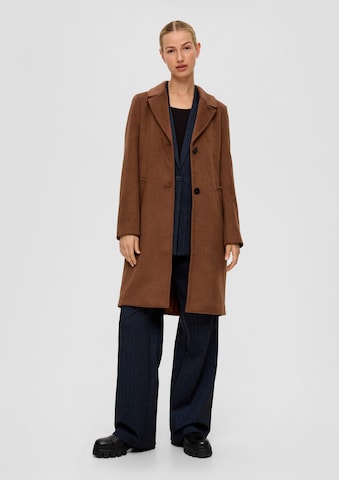 s.Oliver Between-seasons coat in Brown