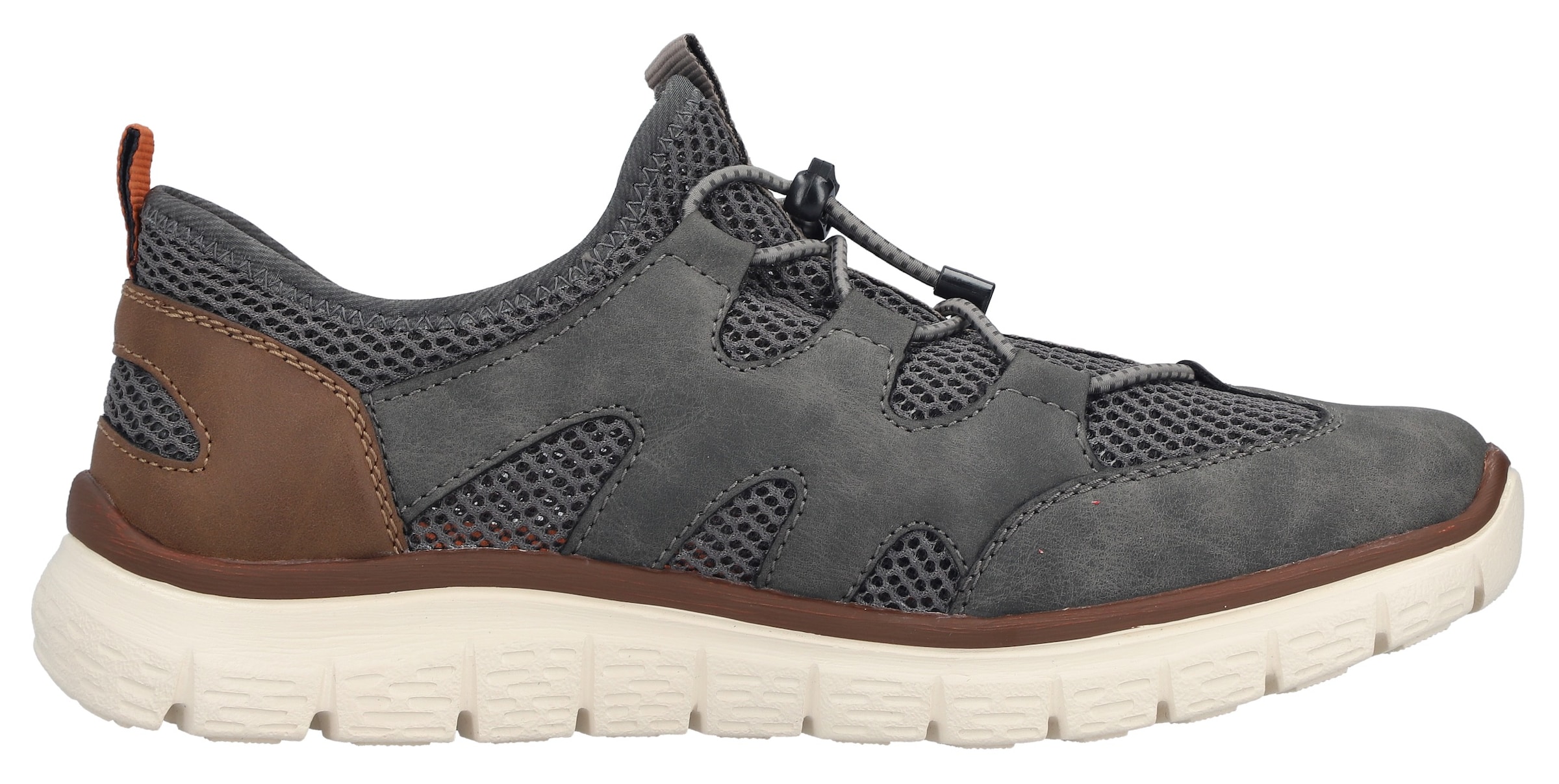 Rieker Slip-Ons in Grey