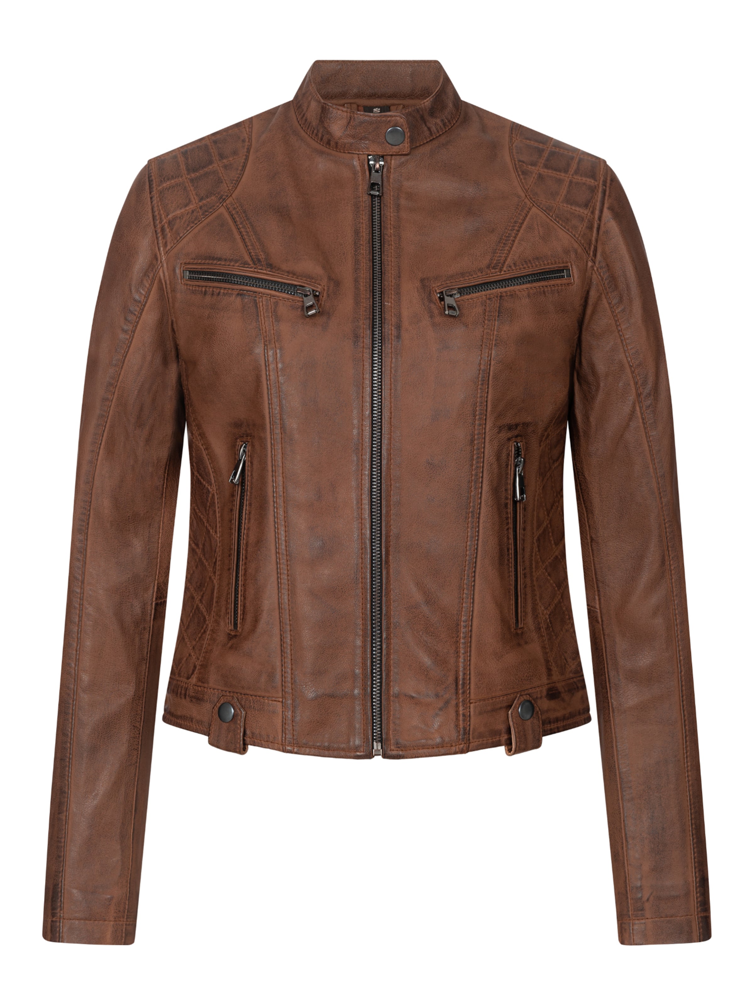 Rock Creek Jacke in Braun: Vorderseite