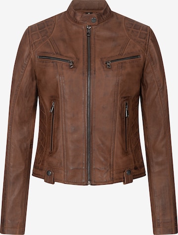 Rock Creek Between-Season Jacket in Brown: front