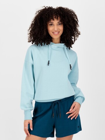 Sweat-shirt 'GinnyAK' Alife and Kickin en bleu : devant