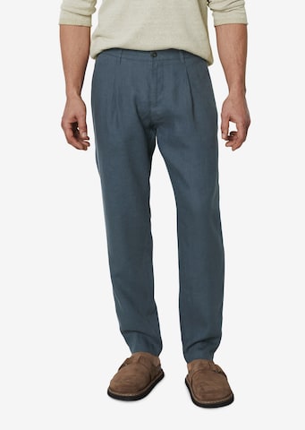Marc O'Polo Tapered Chino Pants 'OSBY' in Blue: front