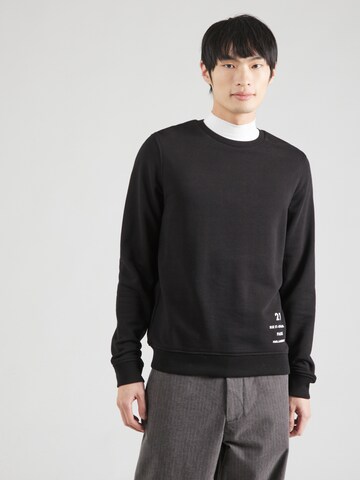 Karl Lagerfeld Sweatshirt in Zwart: voorkant