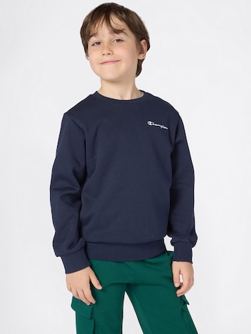 Champion Authentic Athletic Apparel Sweatshirt in Blauw: voorkant