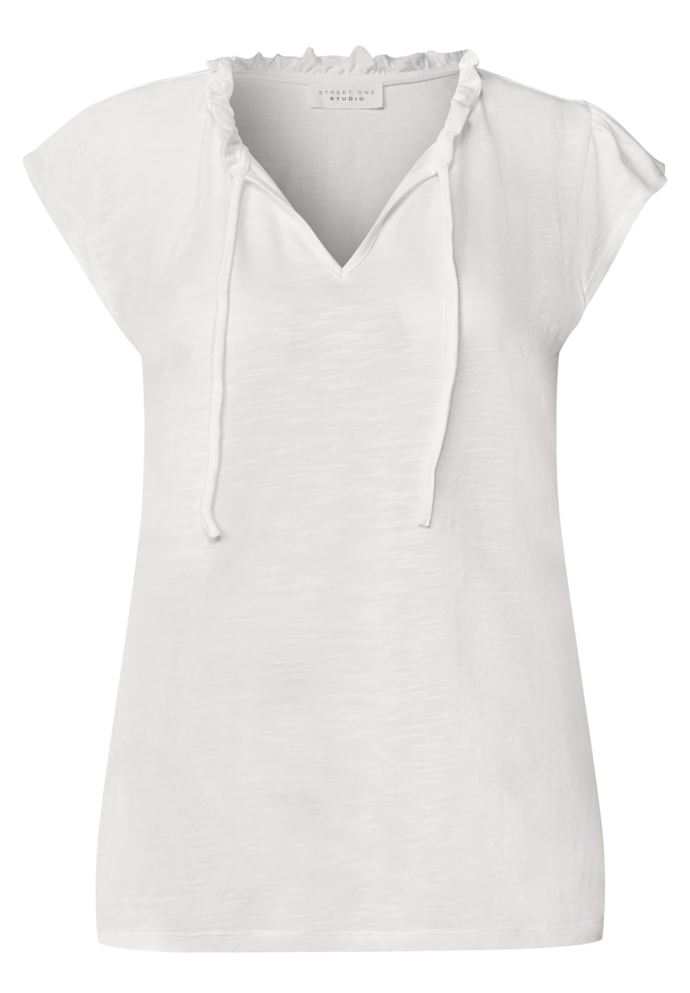 Street One Studio Shirt in Weiß: Vorderseite