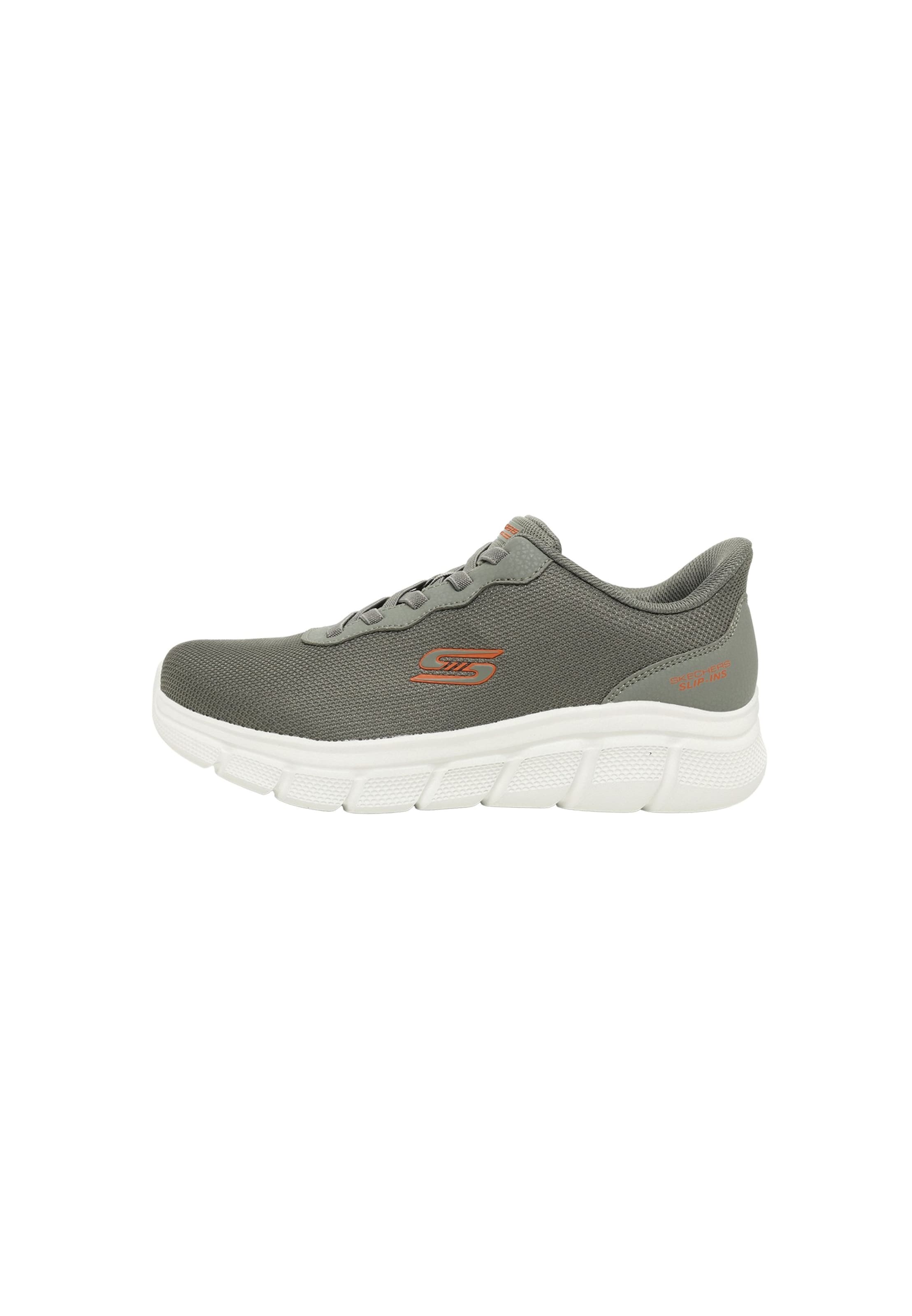 SKECHERS Tenisky 'BOBS B FLEX - GLACIAL EDGE' – zelená: přední strana