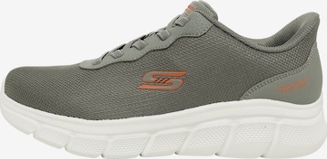 SKECHERS Tenisky 'BOBS B FLEX - GLACIAL EDGE' – zelená: přední strana