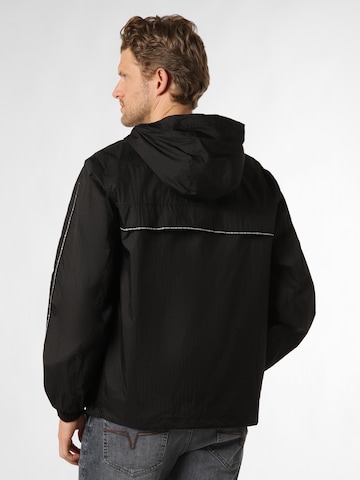 TOMMY HILFIGER Übergangsjacke in Schwarz